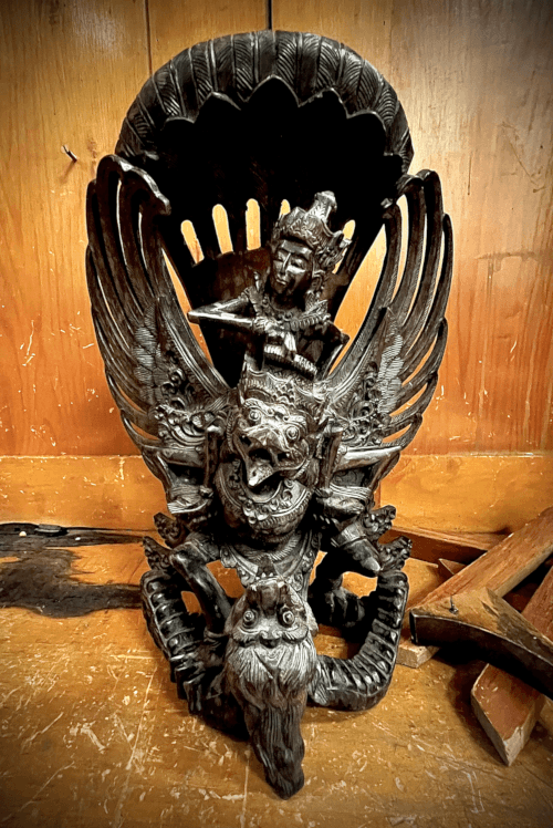 Vishnu Riding Garuda